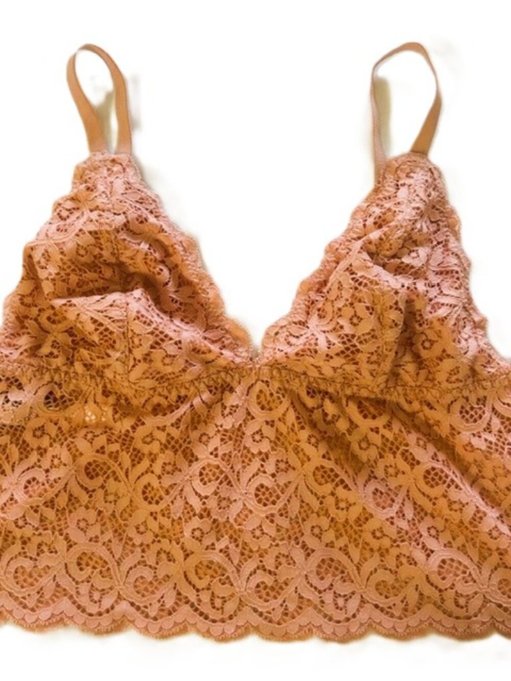 Victorias Secret Body Bra Large Pink Bralette Pullover Without Wire Read